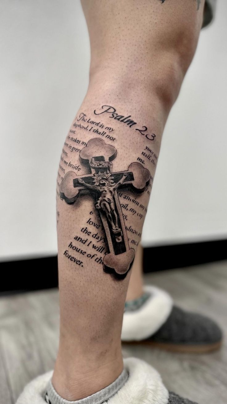 Realistic Portrait of Jesus with Crown of Thorns Tattoo Design