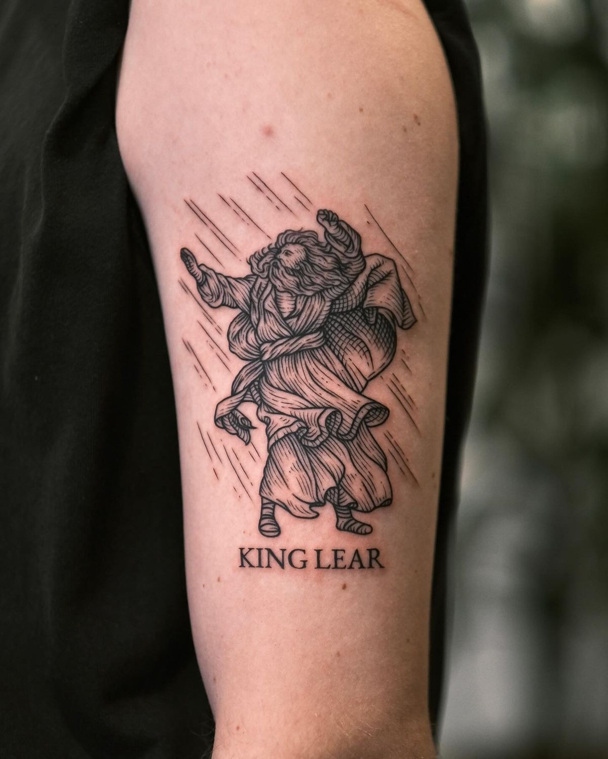 Crown of Kings Statement Tattoo Design