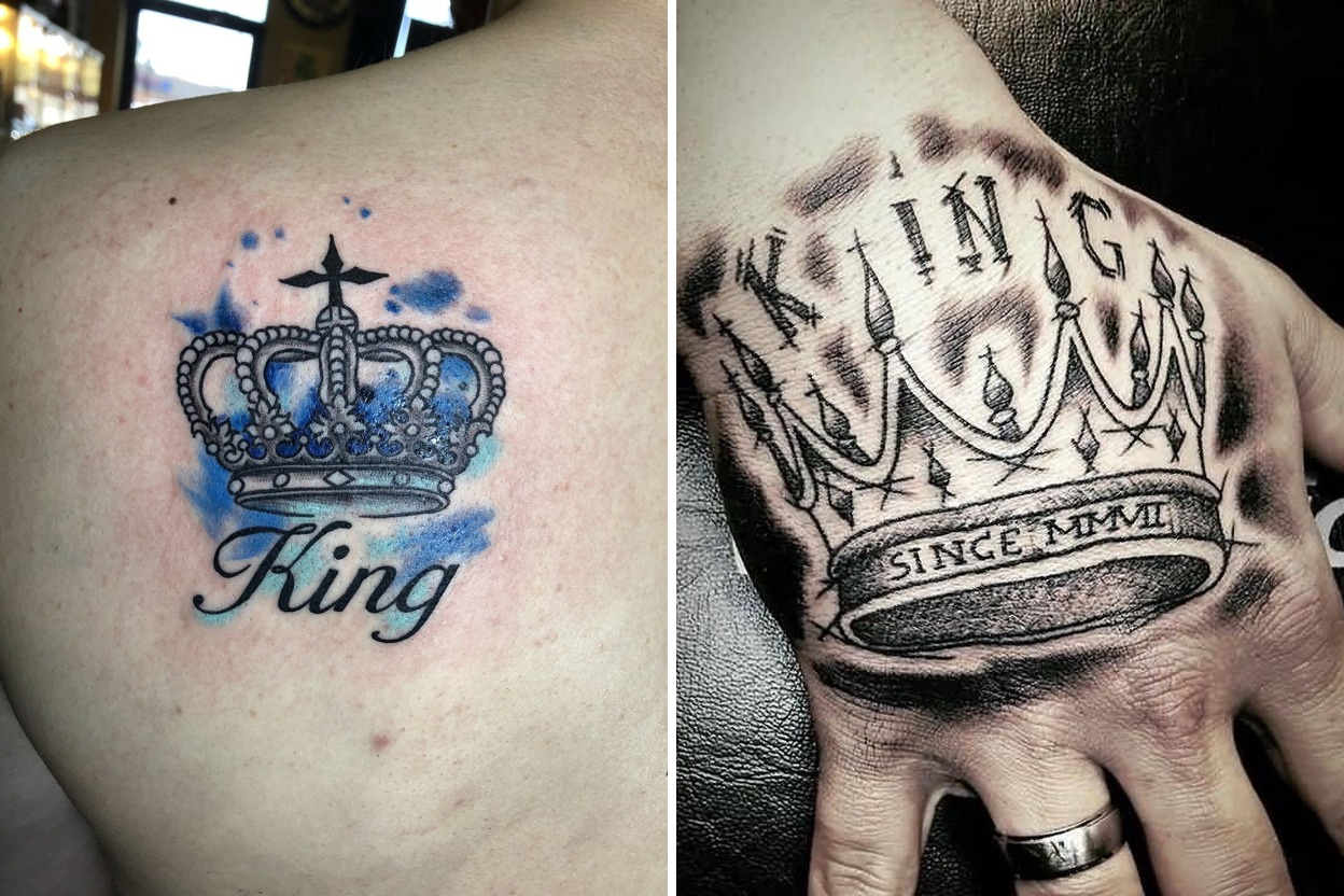 32+ Bold King Tattoo Ideas & Inspiration Featured Lookbook Collage