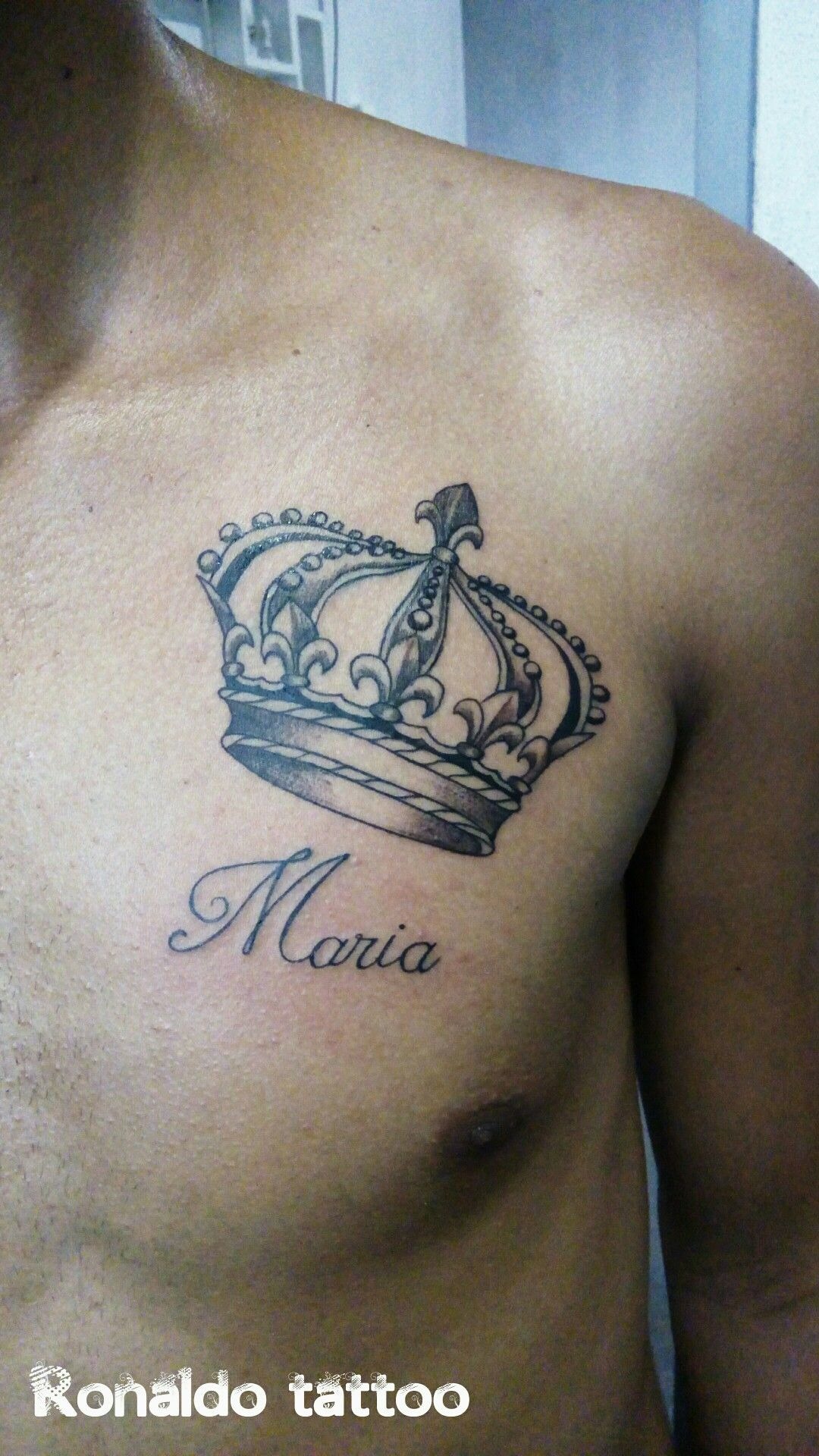 King and Queen Matching Ink Tattoo Design