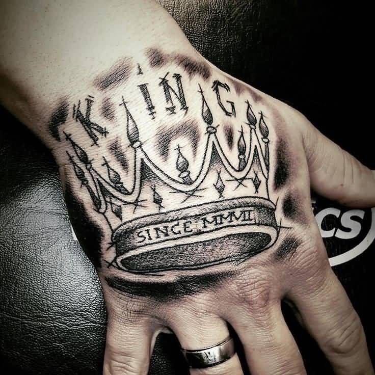 Live Like a King Symbolism Tattoo Design