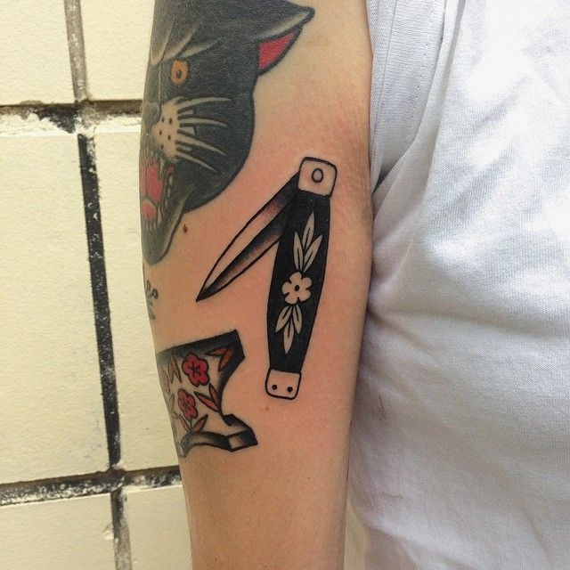 Pocket Knife Tattoo Tattoo Design