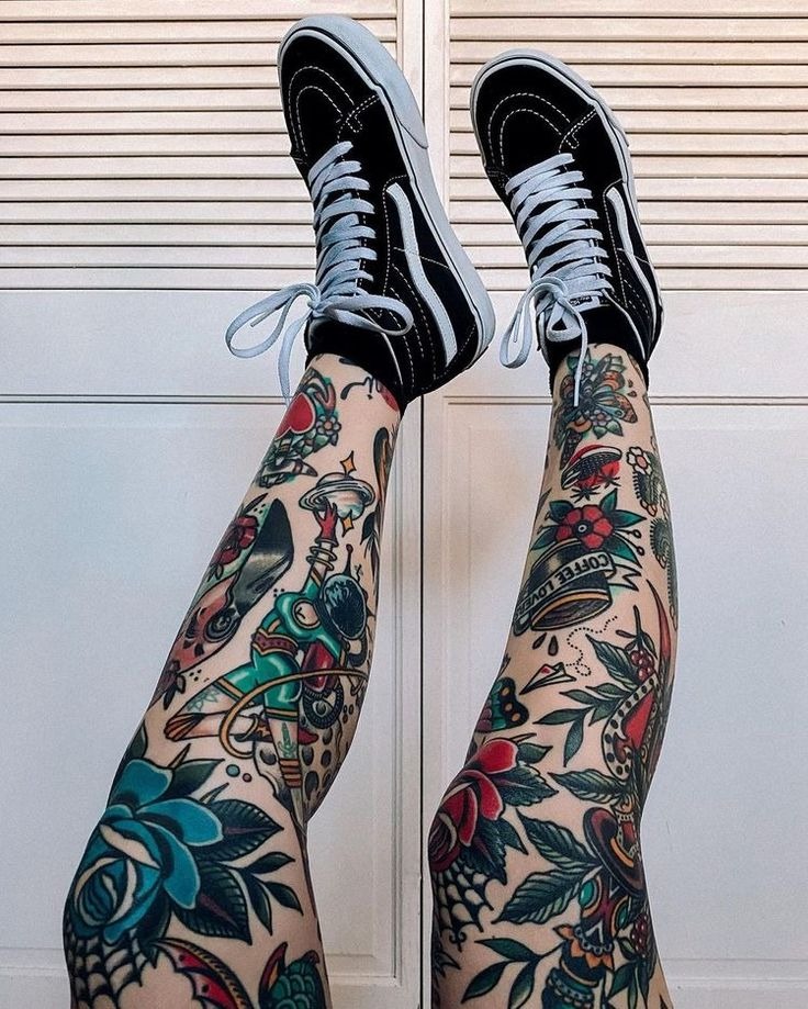Bold Americana Patchwork Sleeve Tattoo Design