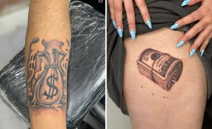 27+ Bold Money Tattoo Ideas & Inspiration