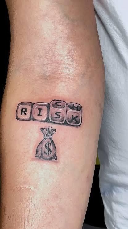 Money Talks Lip Tattoo Tattoo Design
