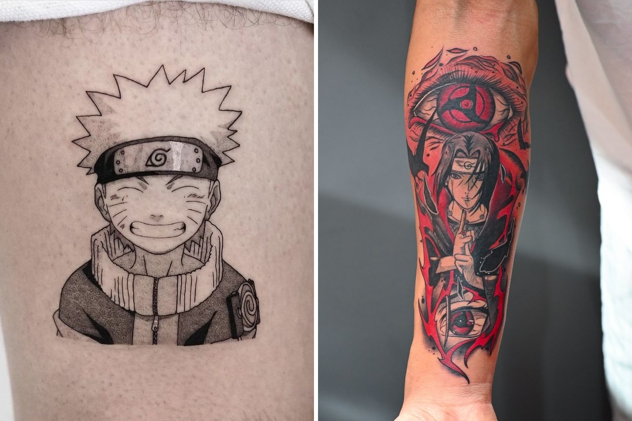 27+ Bold Naruto Tattoo Ideas With Inspiring Artistic Placement Featured Lookbook Collage