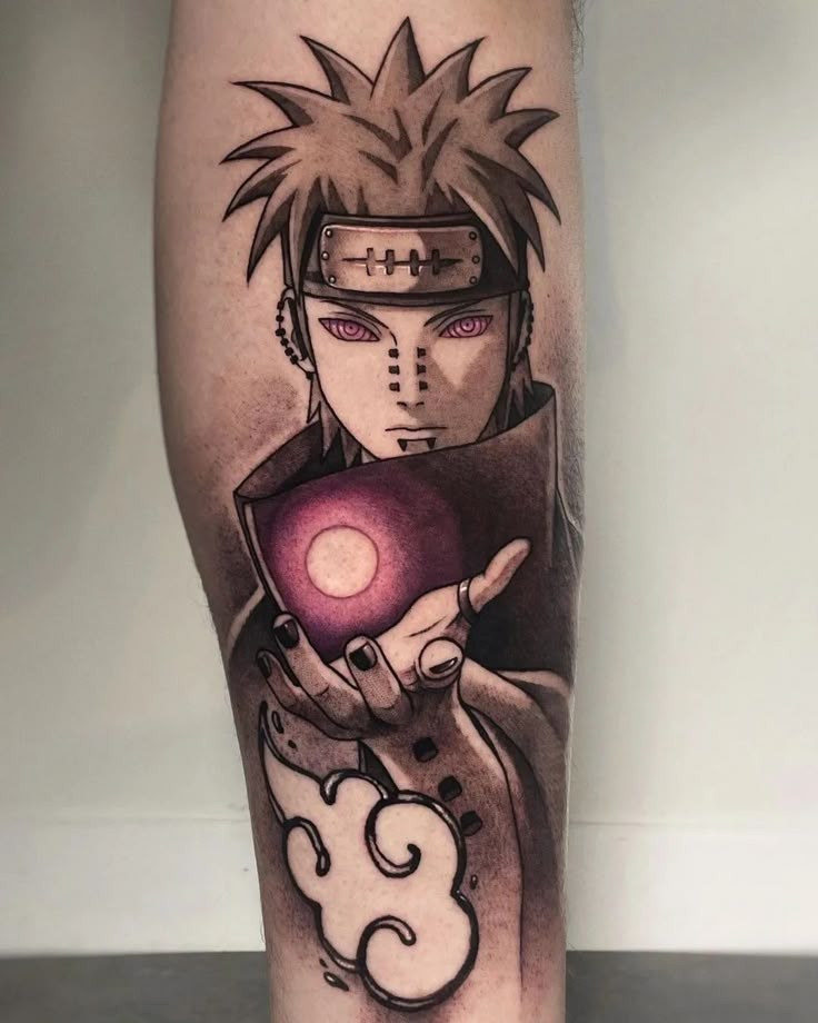 Pain Offering Sphere Tattoo Design