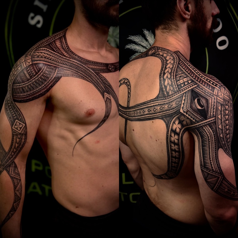 Kanaloa Polynesian Octopus Tattoo Tattoo Design