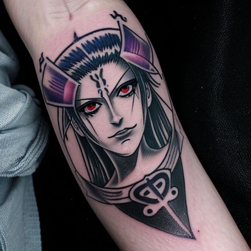 Number 4 Spider Tattoo on Calf Tattoo Design