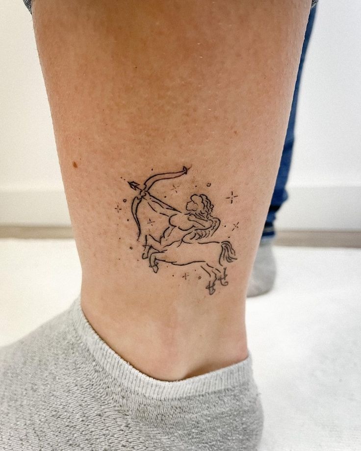 Tiny Centaur Tattoo Tattoo Design
