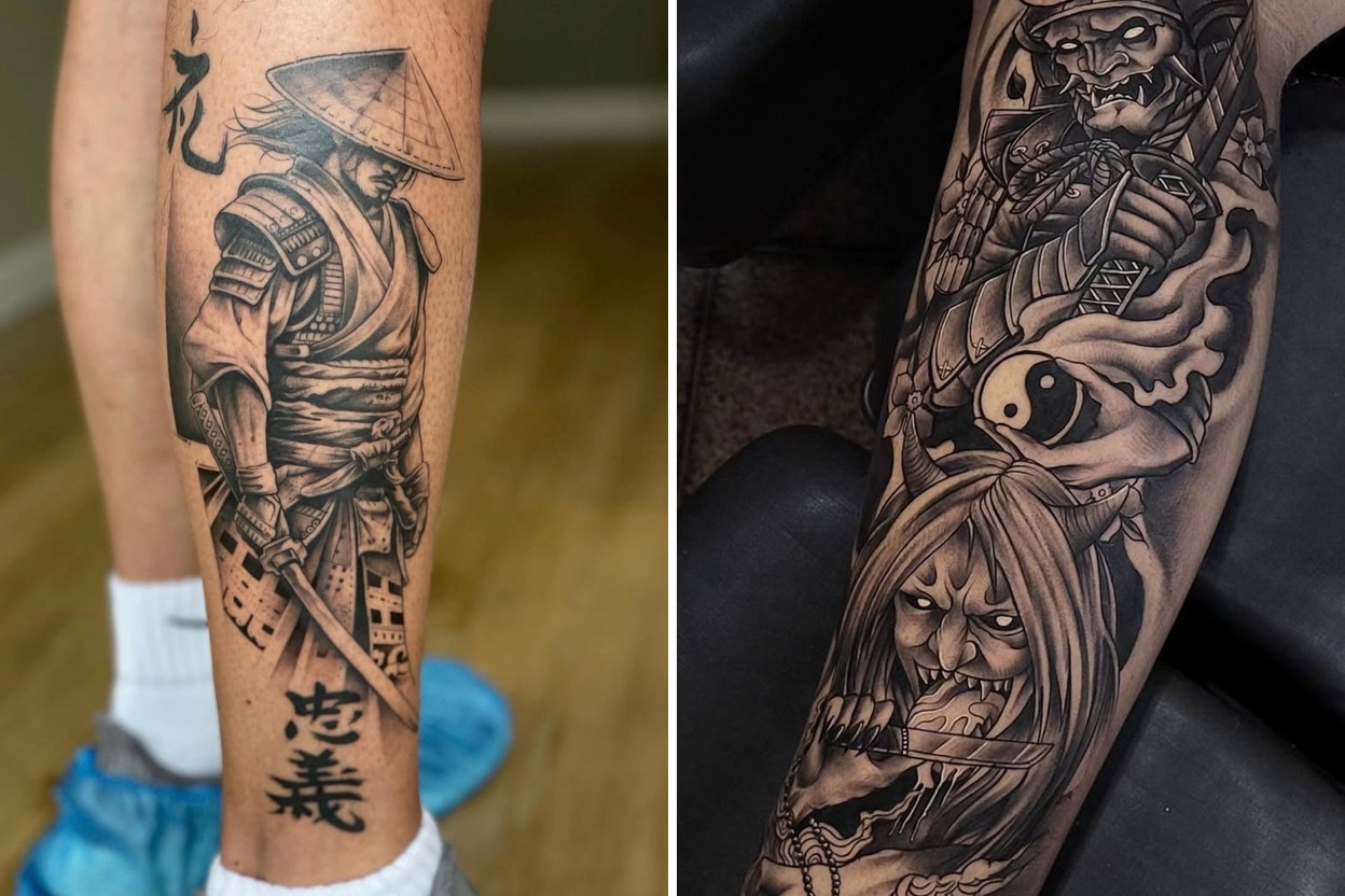 23+ Bold Samurai Tattoo Ideas For Stylish Warrior Ink Featured Lookbook Collage