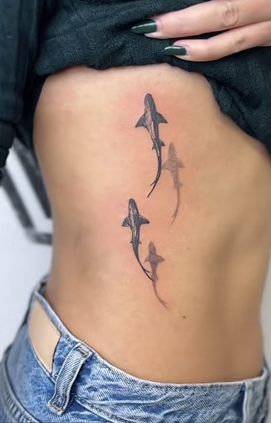 Shark Jaw Bone Tattoo Tattoo Design