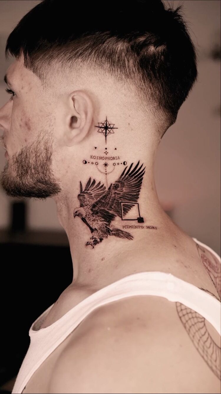 Ambition Script Sweep Tattoo Design