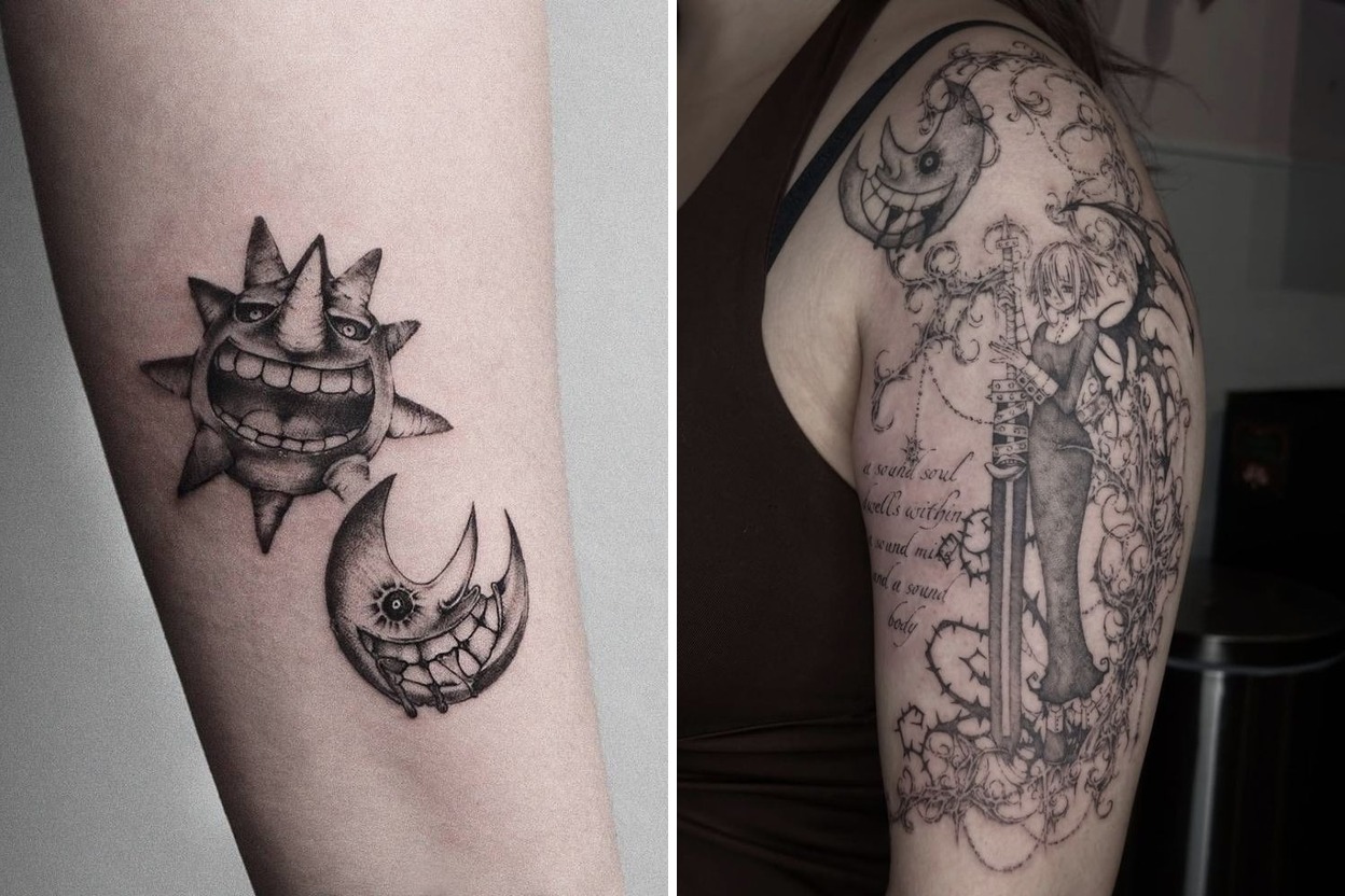 25+ Bold Soul Eater Tattoo Ideas That Feel Playful and Totally You Featured Lookbook Collage