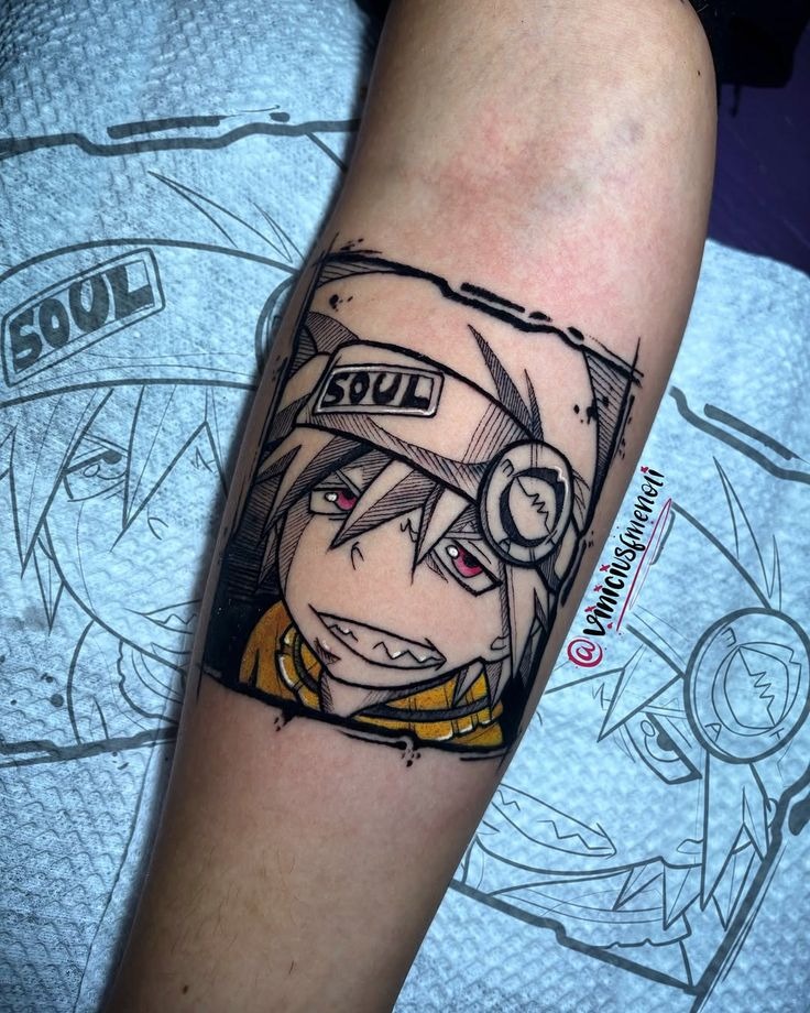 Maka Soul Portrait Tattoo Tattoo Design