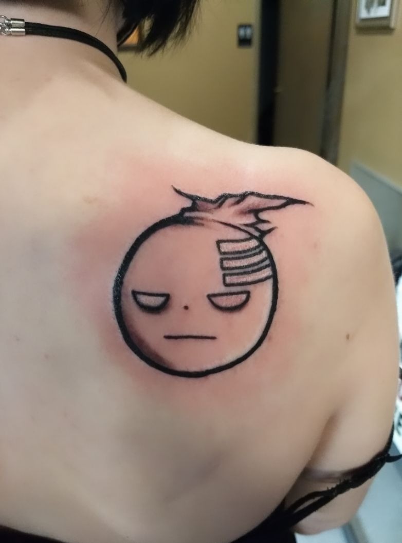 Simple Black Star Minimal Tattoo Tattoo Design