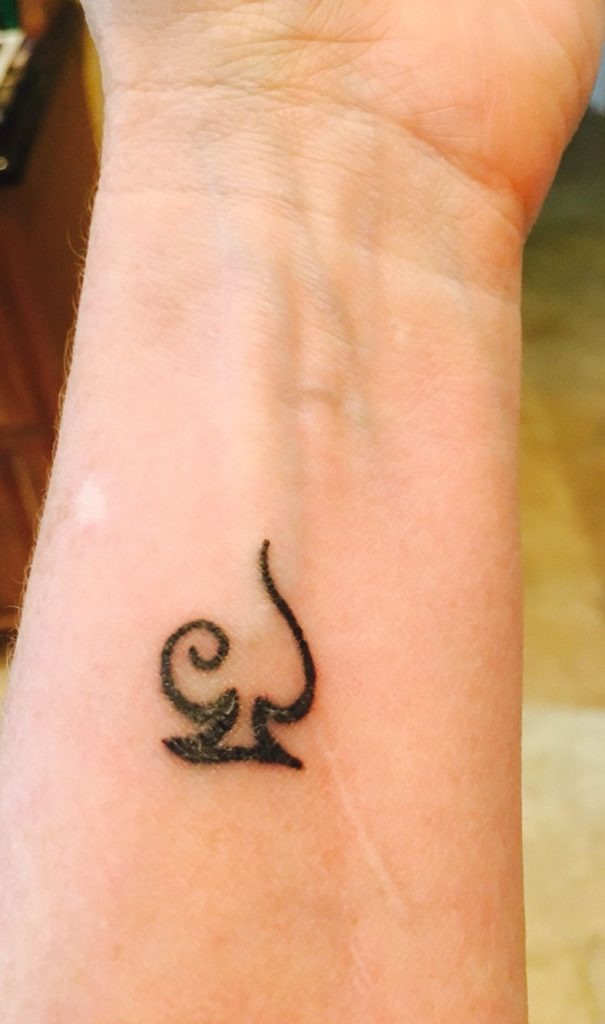 Life is a Game Spade Statement Tattoo Design