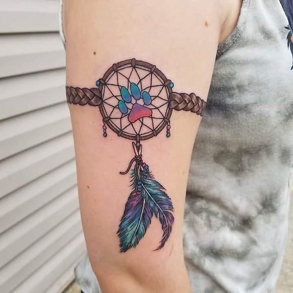 Classic Crouching Spider-Man Tattoo Tattoo Design