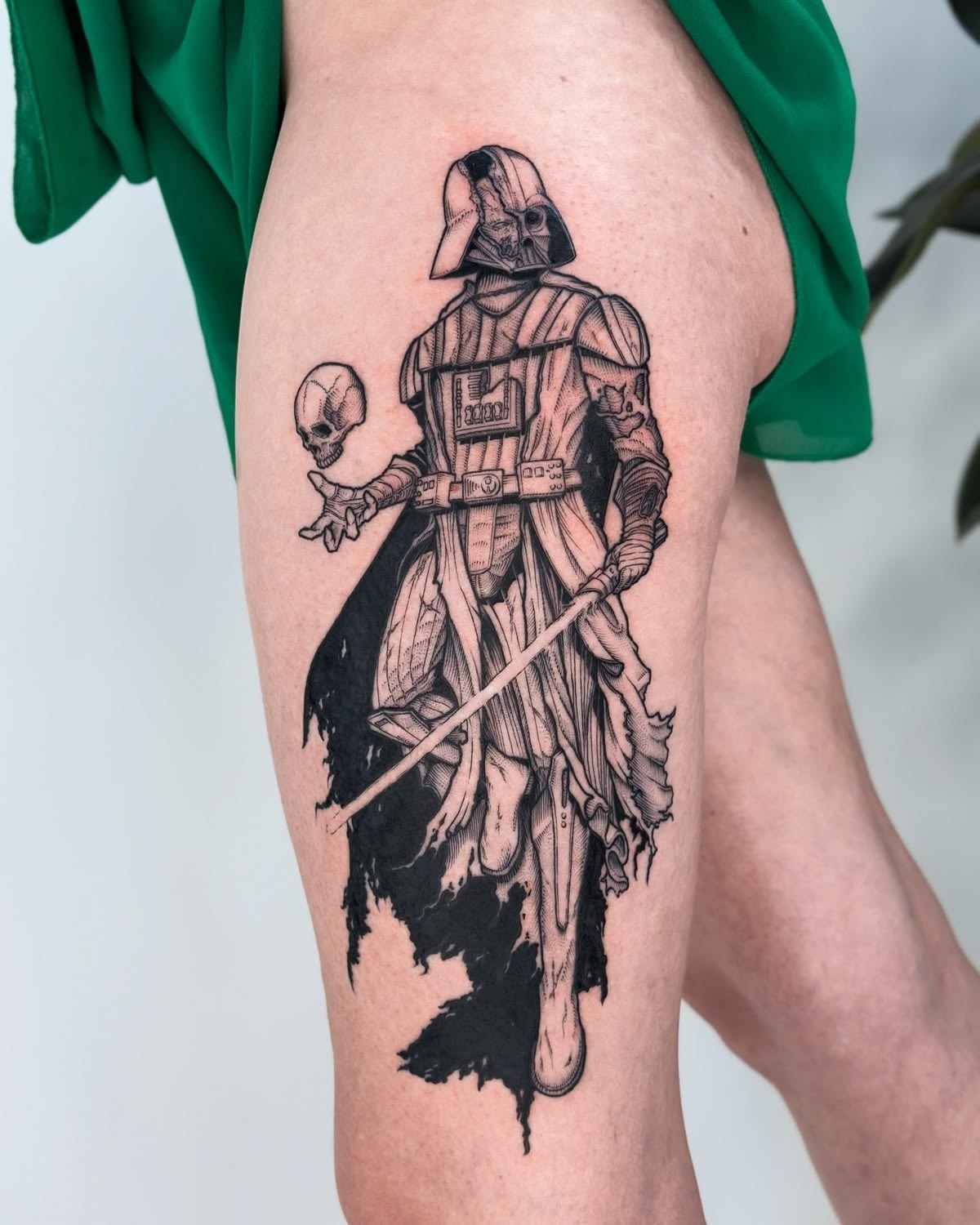 Dark Side Reaper Tattoo Tattoo Design