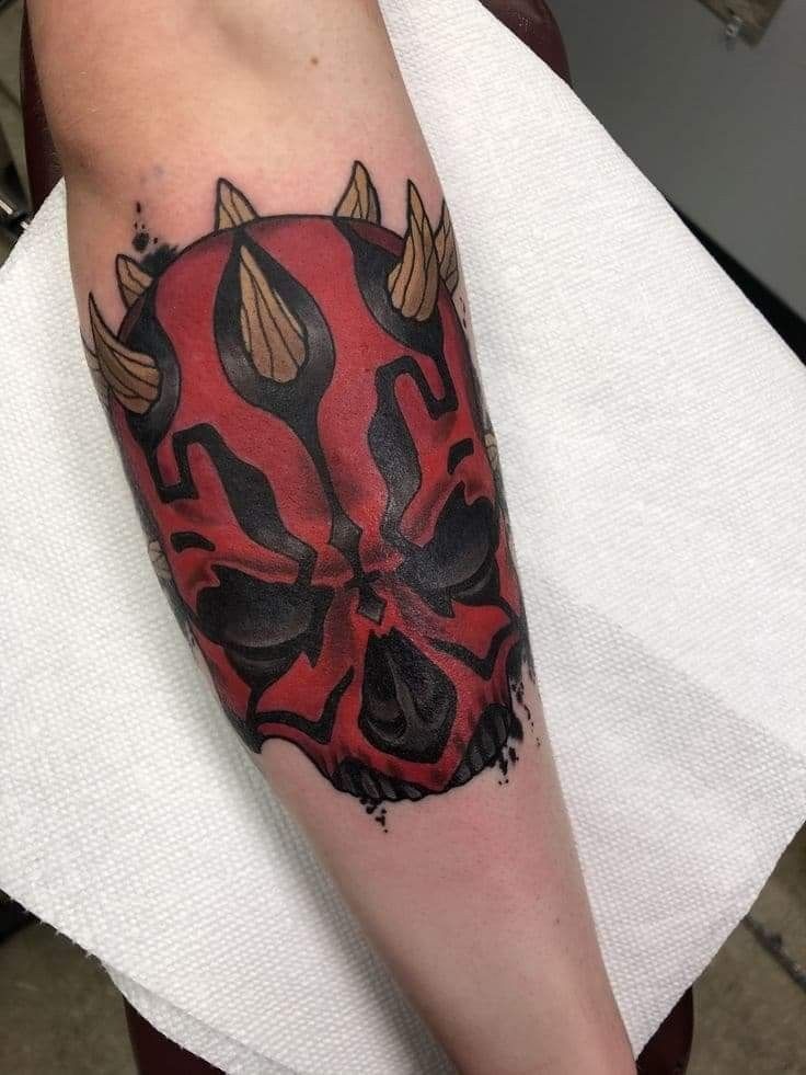 Darth Maul Skull Tattoo Tattoo Design