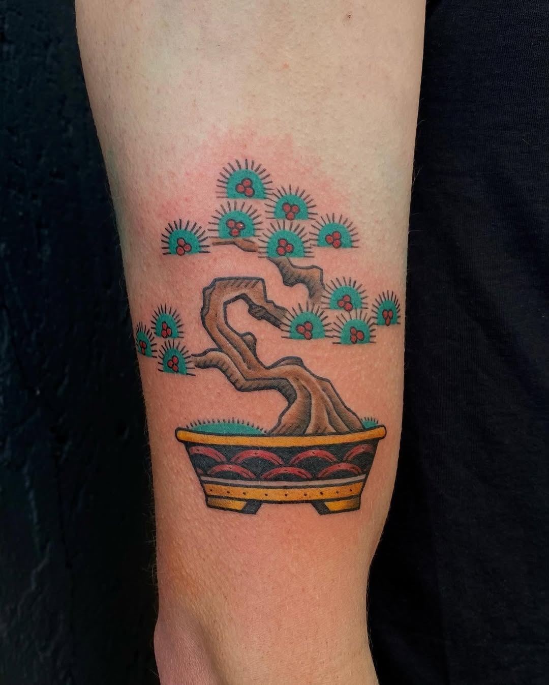 Elegant bonsai tattoo showcasing artistic intricacy Tattoo Design