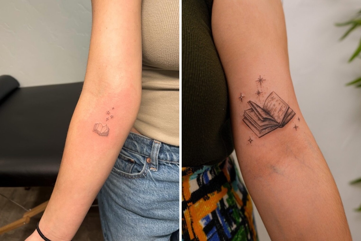 62+ Book Lover Tattoo Ideas & Inspiration Featured Lookbook Collage