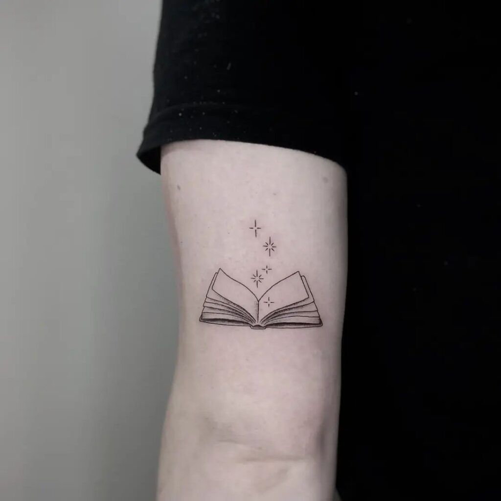 Magic of the Written Word Tattoo Tattoo Design
