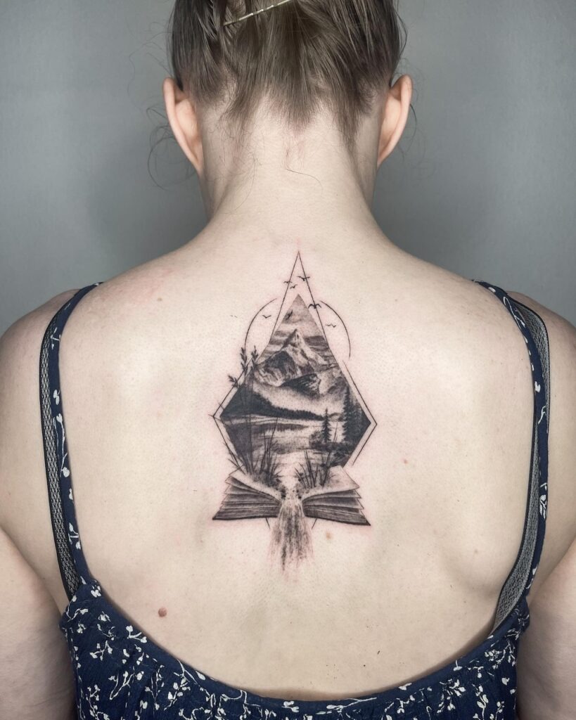 Mountains of Imagination Tattoo Tattoo Design
