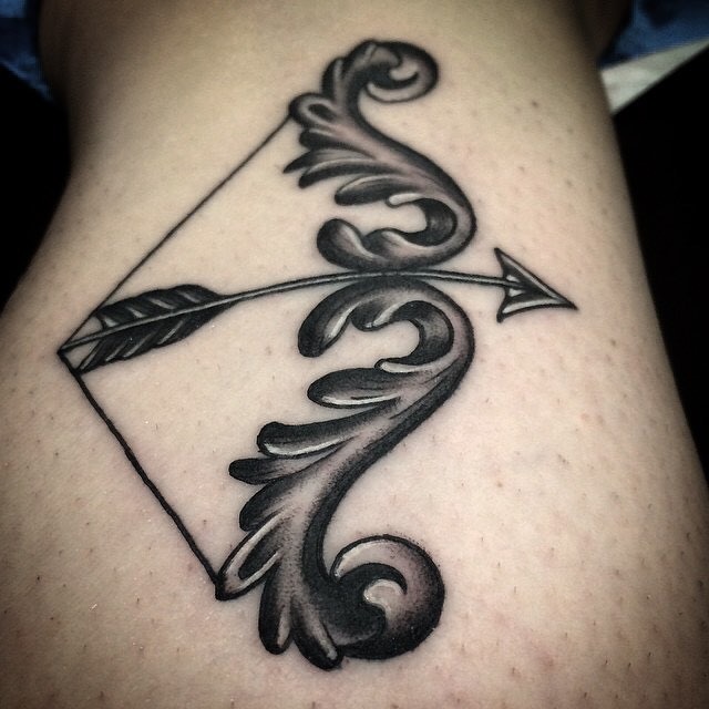 A Bow to Fit Any Body Arrow Tattoo Tattoo Design