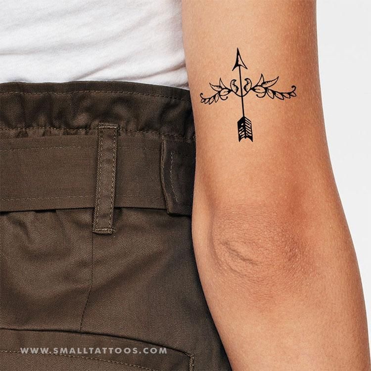 A Warrior Woman Arrow Tattoo for a Woman Warrior Tattoo Design