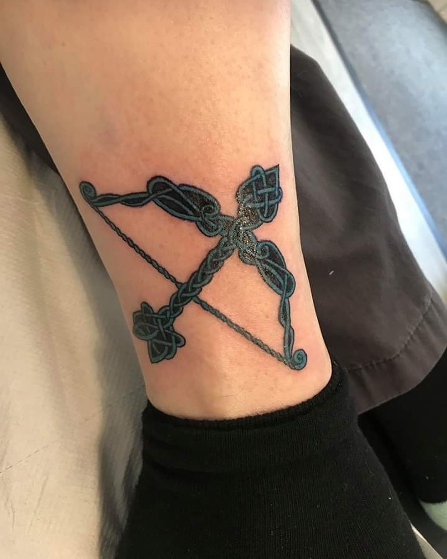 Ancient Irish Celtic Tattoo Power in Ink Arrow Tattoo Tattoo Design