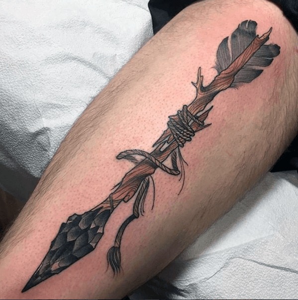 Tribal Fantasy Tattoo Bound Broken Arrow Twig Arrow Tattoo Tattoo Design