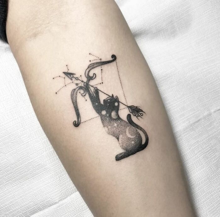Video Game Tattoo Aim Rainbow Arrow Aarchery Tattoos Arrow Tattoo Tattoo Design