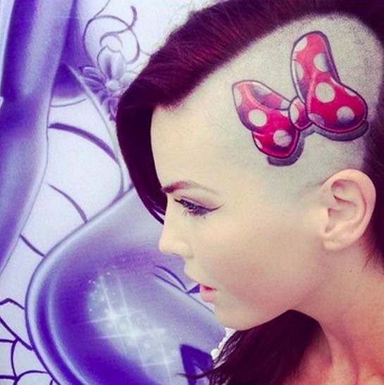 Cartoon-Inspired Bow Tattoo Design