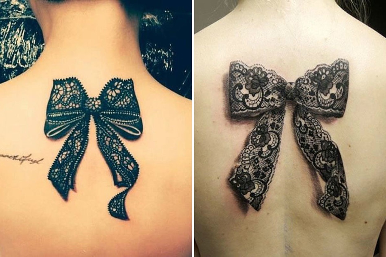 53+ Bow Tattoo Ideas Worth Saving for Your Next Appointment Featured Lookbook Collage