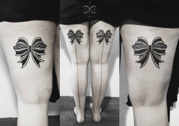 Shades of Black Tattoo Design