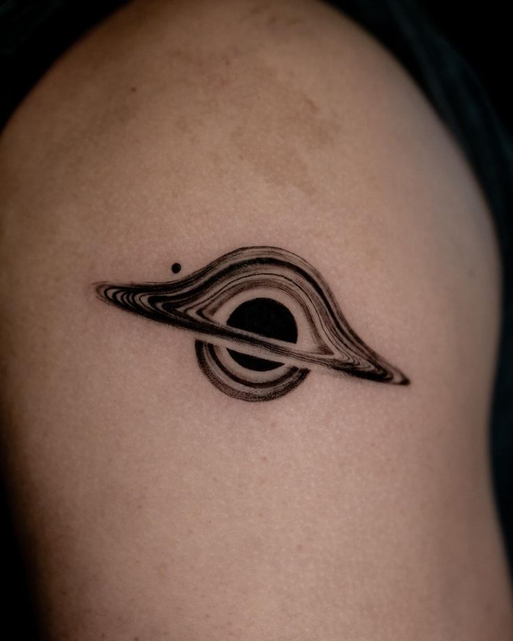 Pyramid Abduction Scene Tattoo Design