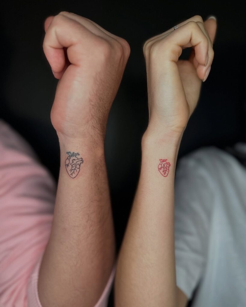 Bart and Lisa Sibling Tattoo Tattoo Design