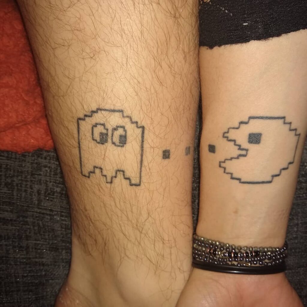Brother and Sister Birthdate Tattoo Tattoo Design