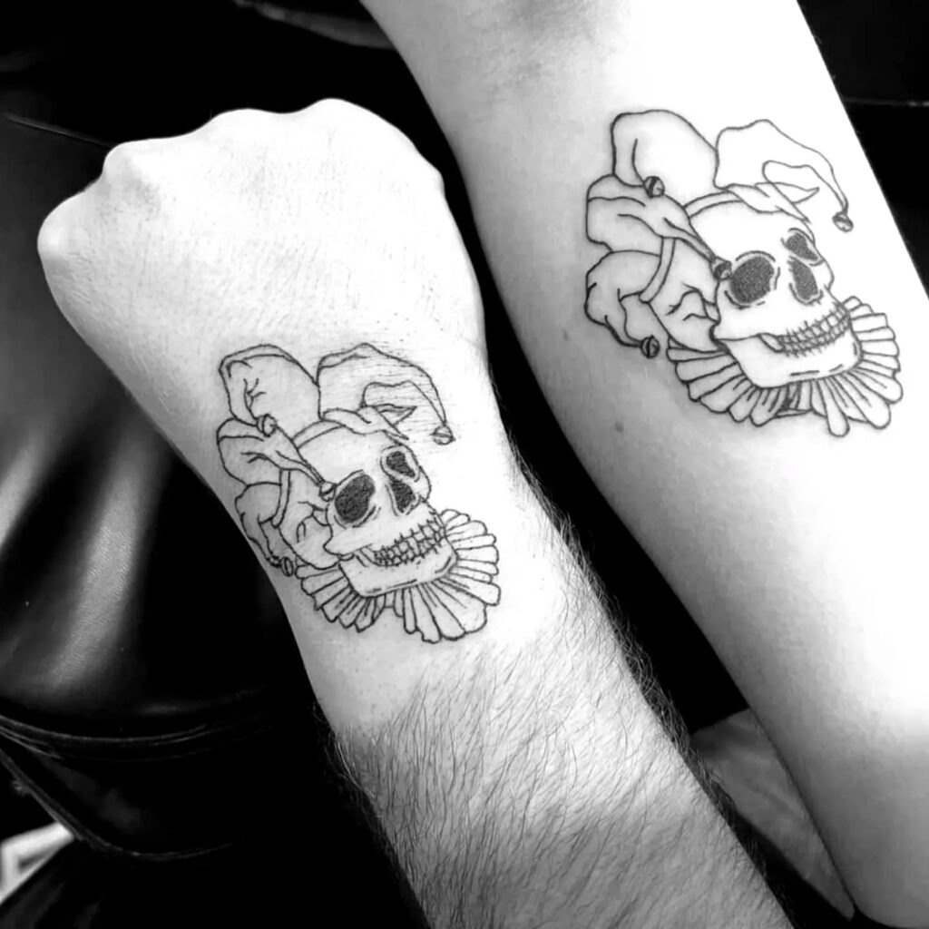 Ohio State Outline Sibling Tattoo Tattoo Design