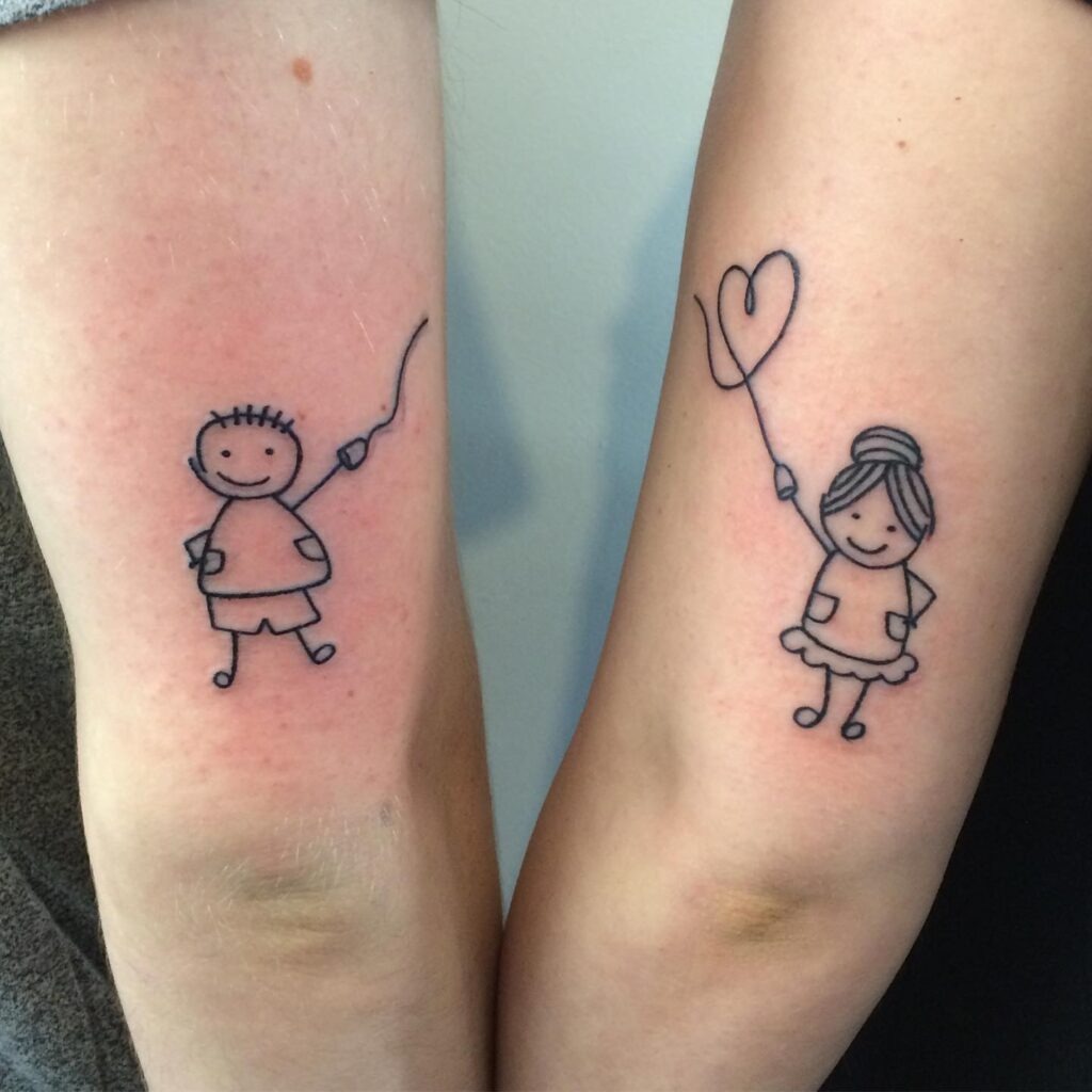 Simple Brother Sister Tattoo Ideas Tattoo Design