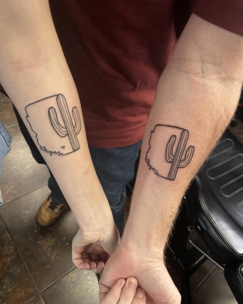 Stick Figure Tin Can Telephone Tattoo Tattoo Design