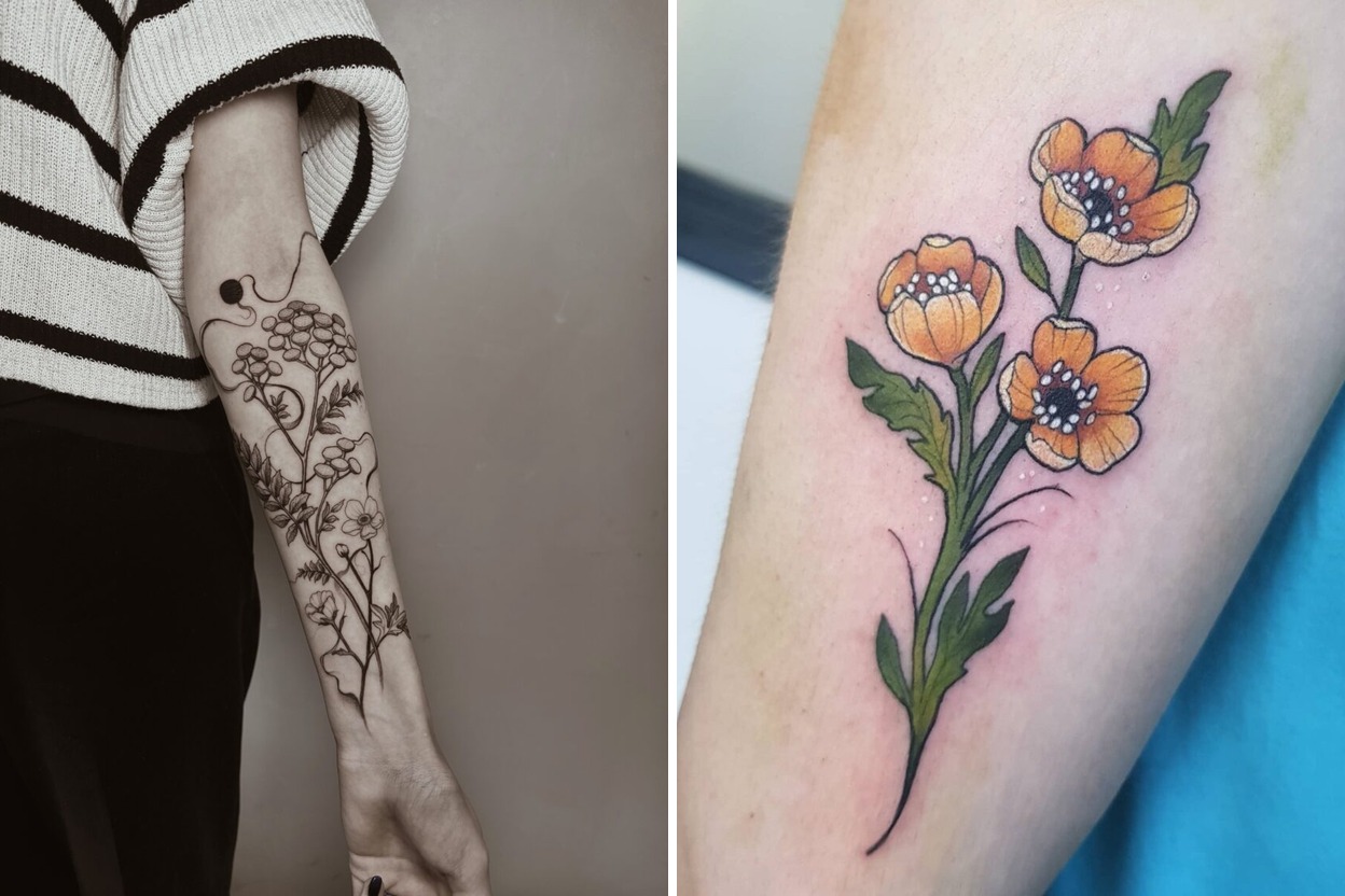 38+ Buttercup Flower Tattoo Ideas That Make a Bold Artistic Statement Featured Lookbook Collage