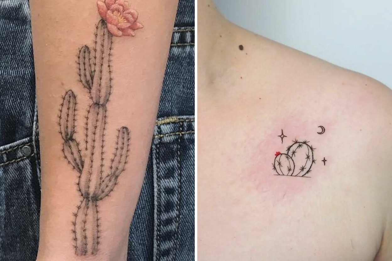 27 Resilient Cactus Tattoo Ideas For Stylish And Meaningful Ink Featured Lookbook Collage