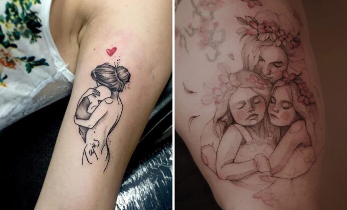 15+ Captivating Mother of Two Tattoo Ideas With Inspiring Artistic Placement