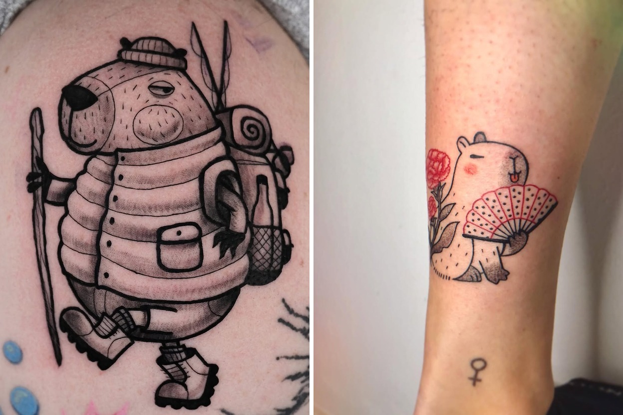 42+ Capybara Tattoo Ideas Full of Meaning and Personal Style Featured Lookbook Collage