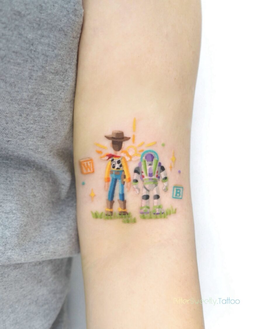 Iconic cartoon characters come to life as tattoos Tattoo Design