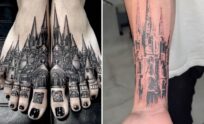 32+ Cathedral Tattoo Ideas & Inspiration