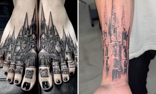 32+ Cathedral Tattoo Ideas & Inspiration
