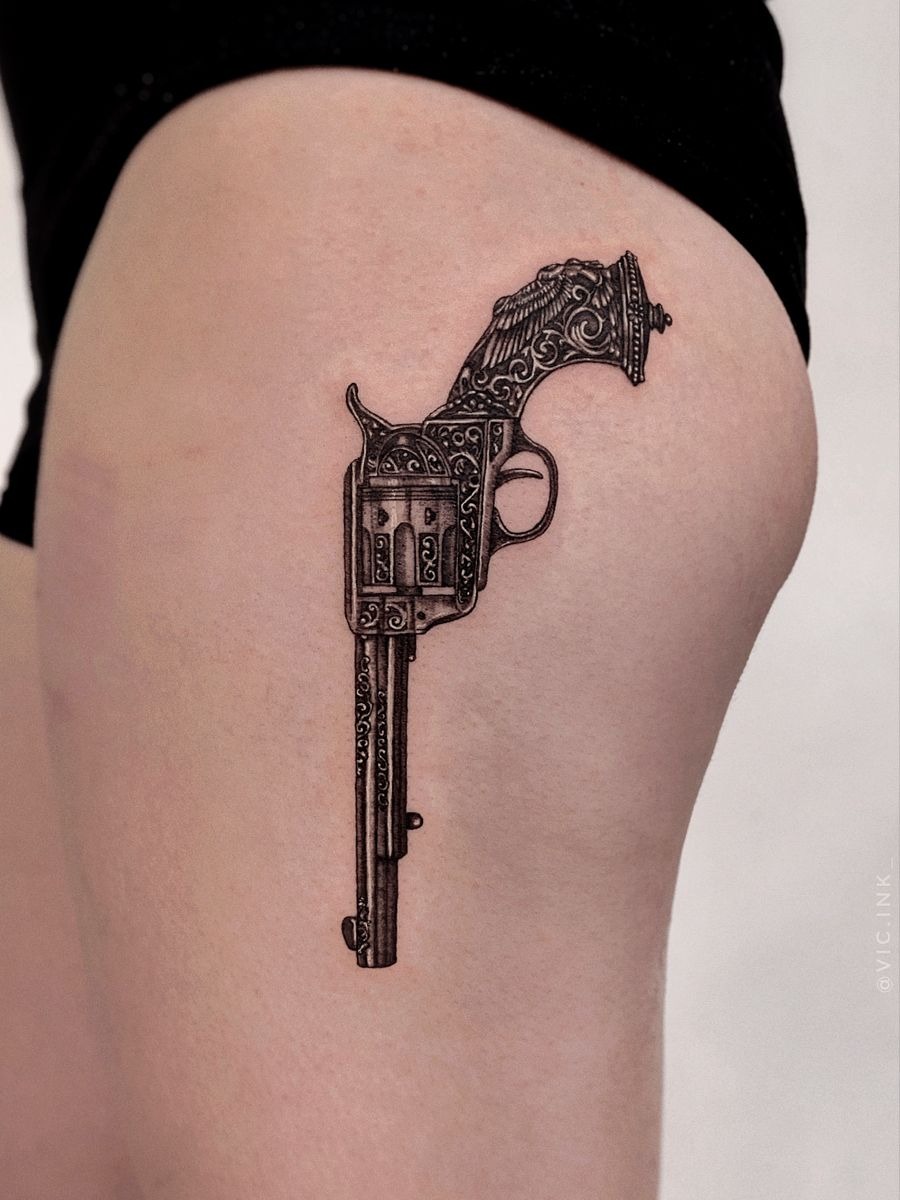 Large Rib Cathedral Tattoo Tattoo Design